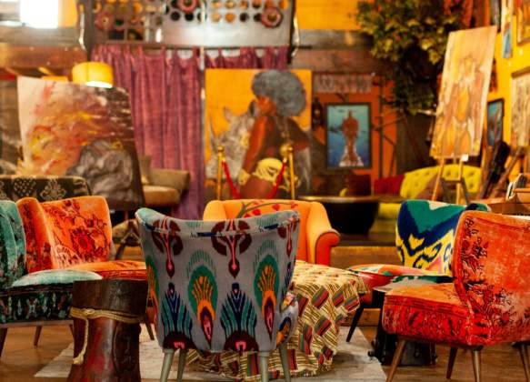 Sitting Area at Treehouse