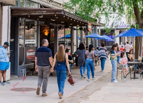 People Walking Downtown (Spring 2025)