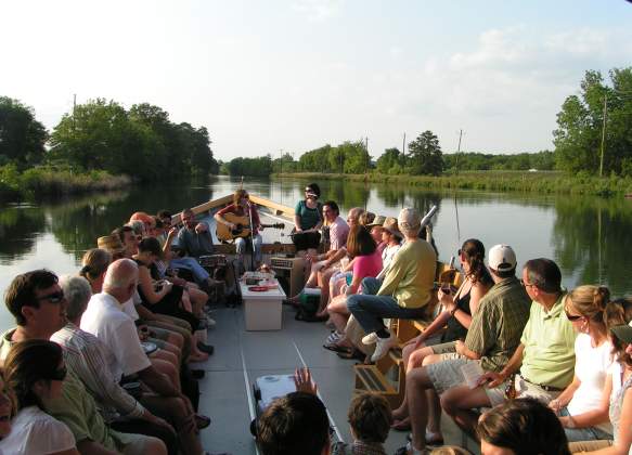 Music Boat Tour Along Augusta Canal