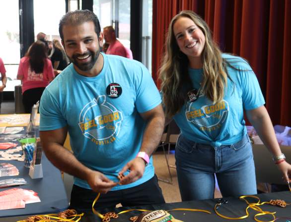 Hype Team Volunteers at Augusta Beer Festival