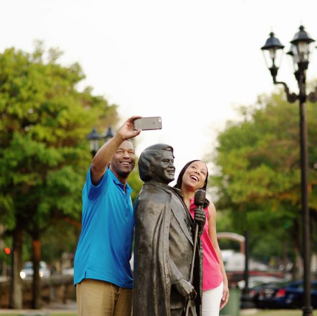 James Brown Couple Selfie