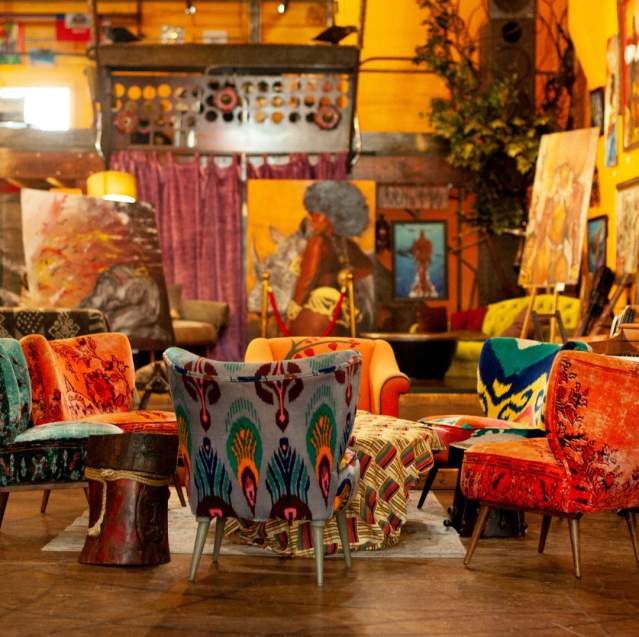 Sitting Area at Treehouse