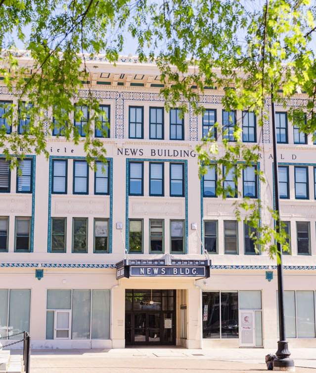 Downtown Augusta / News Building / Spring