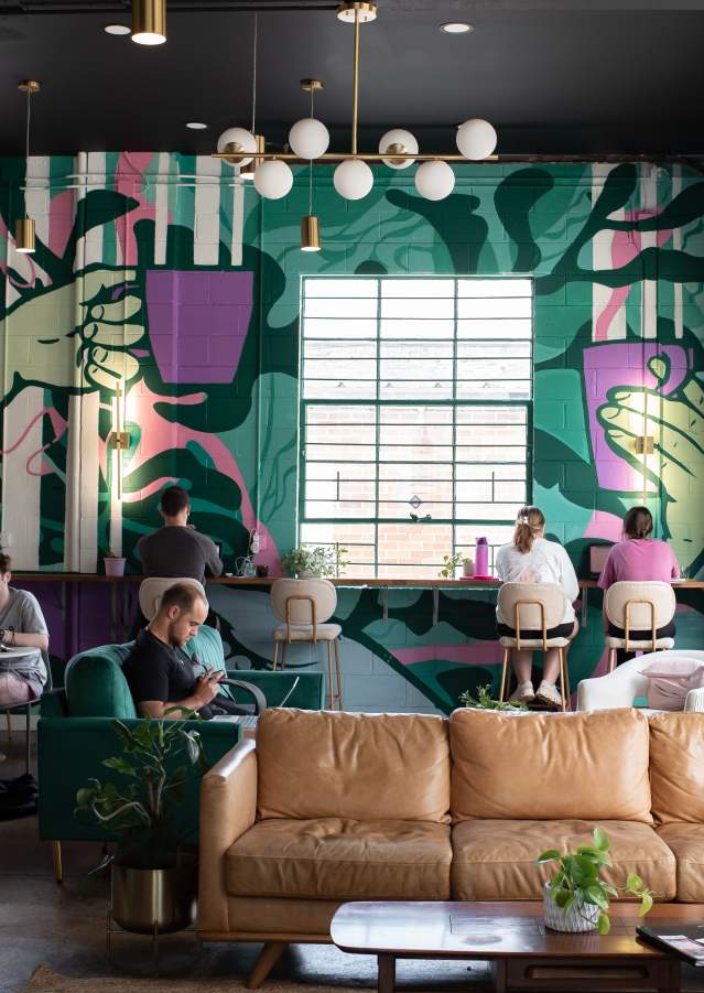 Trellis Coffee Bar - Interior Shot