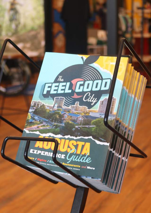 Experience Guide Vol. 5 on Rack in Augusta & Co.