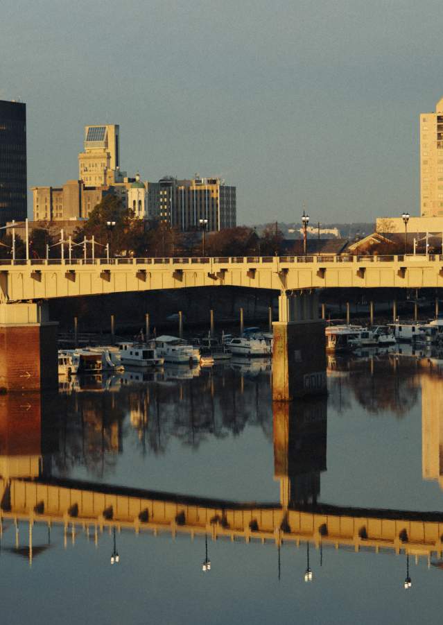 Augusta Skyline & 5th Street Bridge