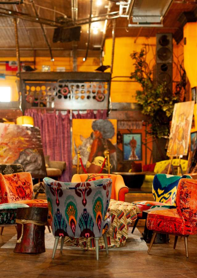 Sitting Area at Treehouse