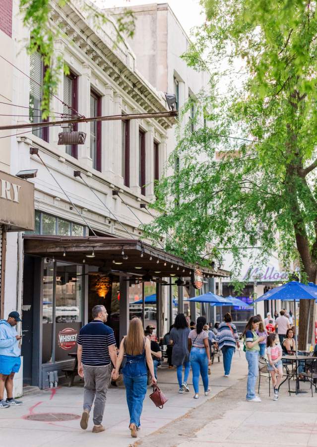 People Walking Downtown (Spring 2025)