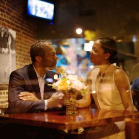 Couple at Frog Hollow Tavern Restaurant Fine Dining