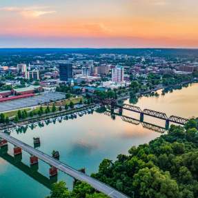 Savannah River and City Views
