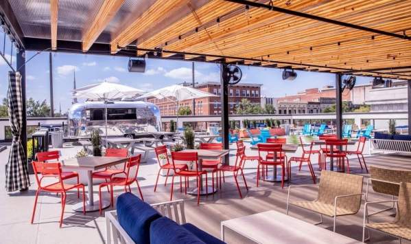 Edgar's Above Broad | Outdoor Dining