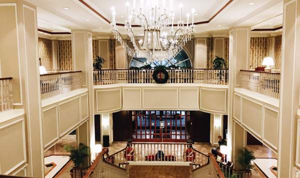 Marriott Staycation Staircase View