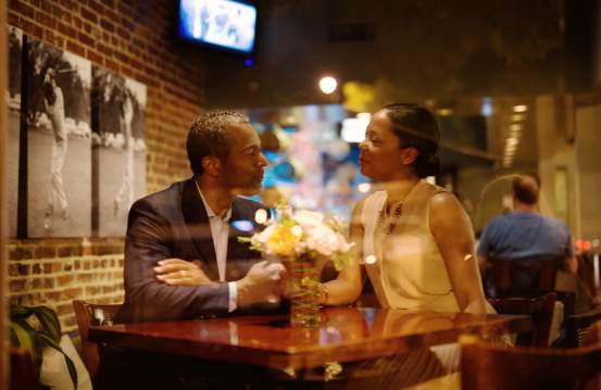 Couple at Frog Hollow Tavern Restaurant Fine Dining