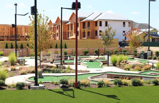 View of Mini Golf Course in Augusta