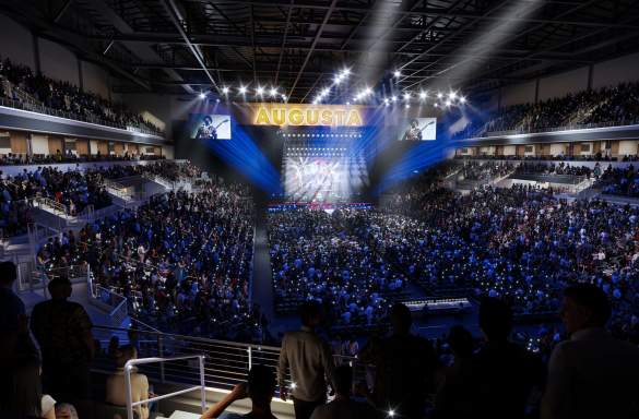 New Augusta Arena - Live Entertainment Rendering