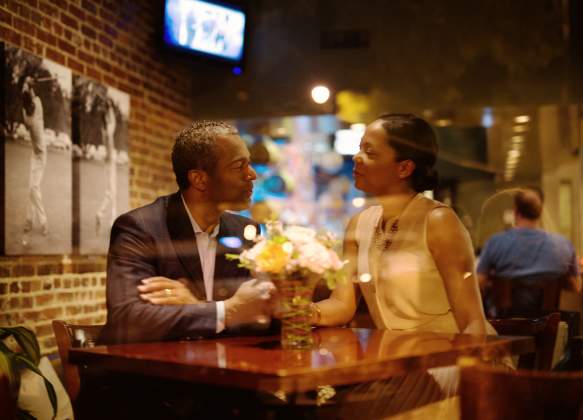 Couple at Frog Hollow Tavern Restaurant Fine Dining