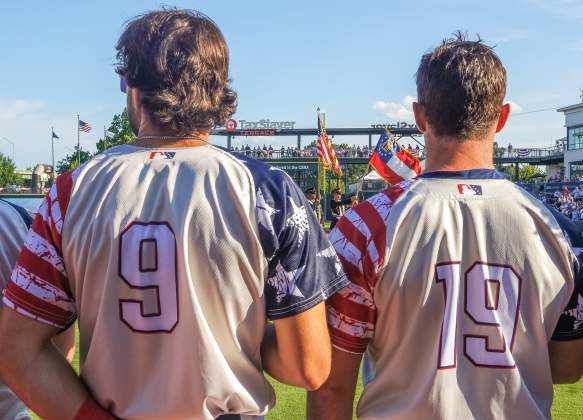 Augusta Greenjacket Players at SRP Park on Fourth of July