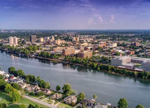 Augusta Downtown Skyline