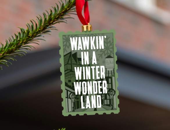 Downtown Christmas Ornament