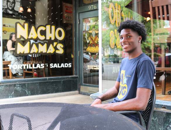 Jayden at Nacho Mama's