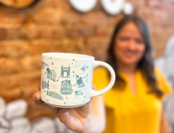 New Coffee Trail Prize Mug with Mamie