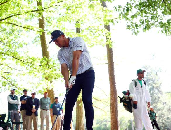 Golfing at the Masters