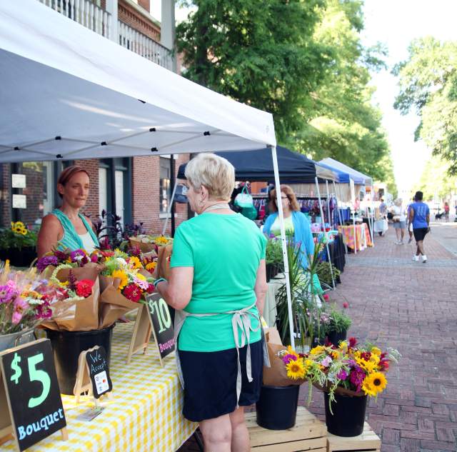 Flowers at the Saturday Market
