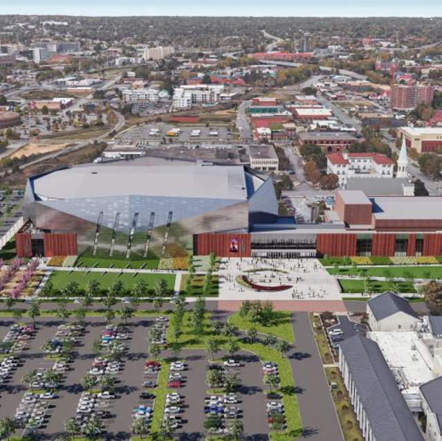 New Augusta Arena and Bell Auditorium Exterior