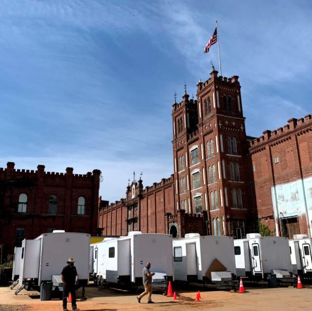 augusta film base camp at sibley mill