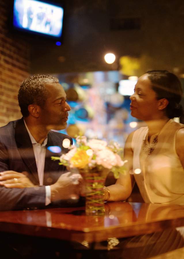 Couple at Frog Hollow Tavern Restaurant Fine Dining