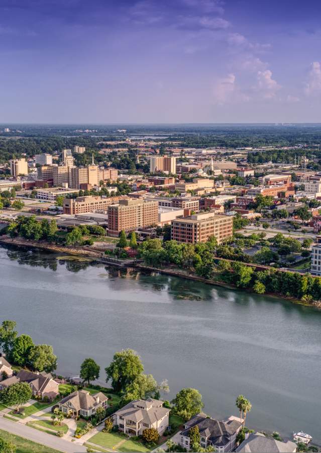 Augusta Downtown Skyline
