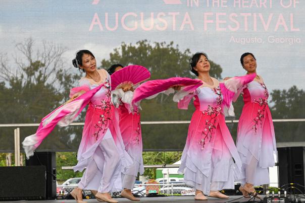 Performers at Arts in the Heart Festival