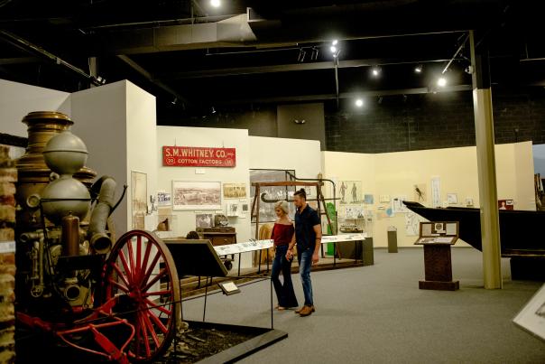 Couple Exploring the Augusta Museum of History