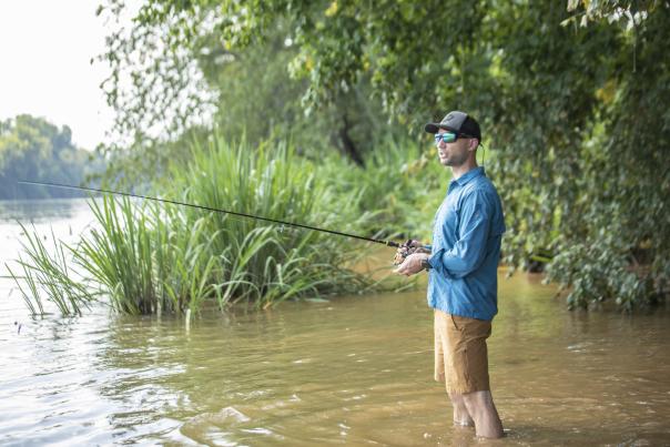 outdoors; fishing; nature; summer