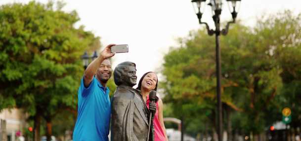 James Brown Couple Selfie