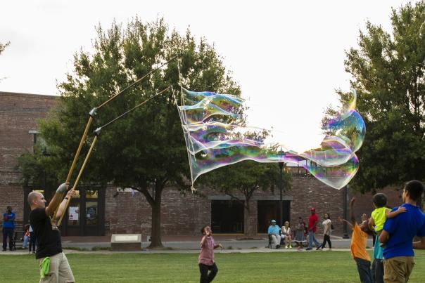Cropped First Friday Bubbles