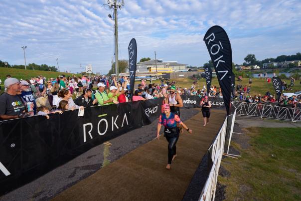 Ironman 70.3 Augusta - Swim Spectators