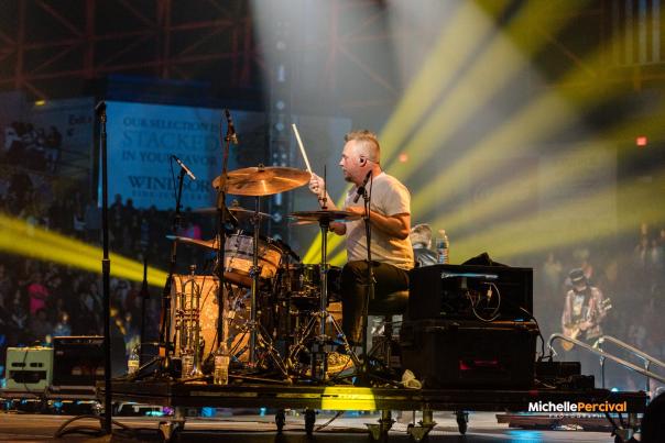 Drummer at James Brown Arena