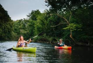 kayaking