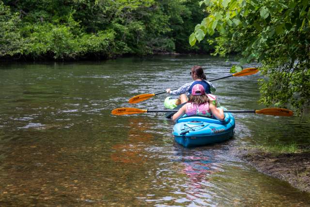 Don’t own a kayak? No problem.