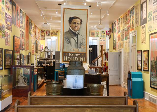 Three magical artifacts from the American Museum of Magic in Marshall