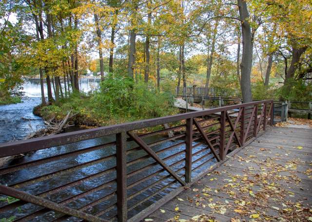 Enjoy fall colors on the bike trail