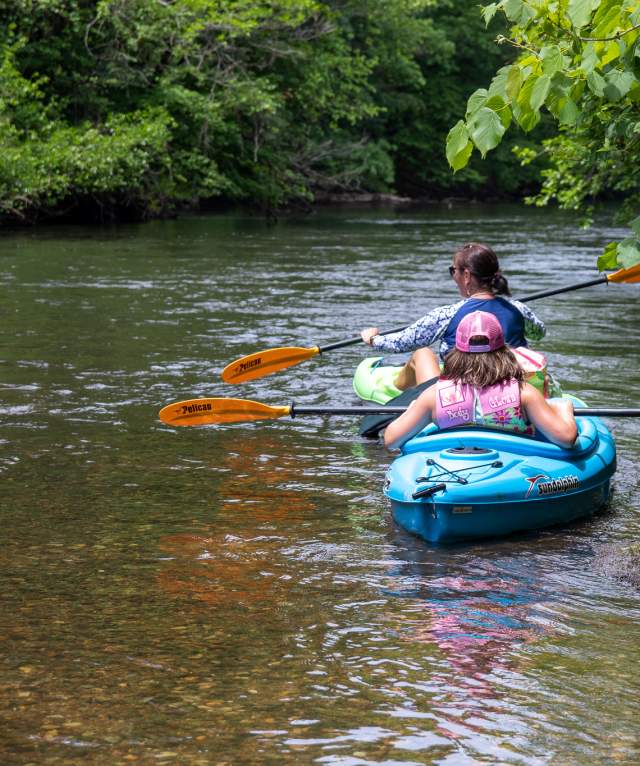 Don’t own a kayak? No problem.