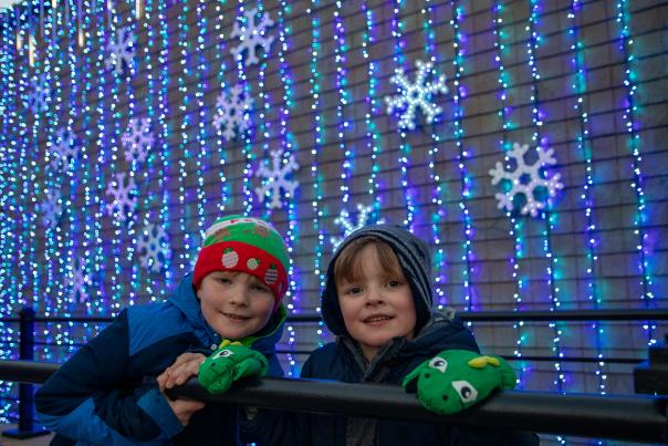 Every winter, downtown Battle Creek puts up light displays that have been a tradition for decades. Mill Race Park has a choreographed light show and a perfect backdrop for photos. 2023