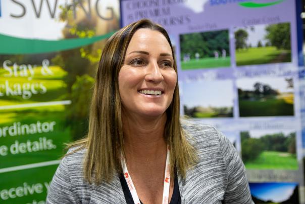 In March 2020, Southern Swing had a table at the Novi golf show.