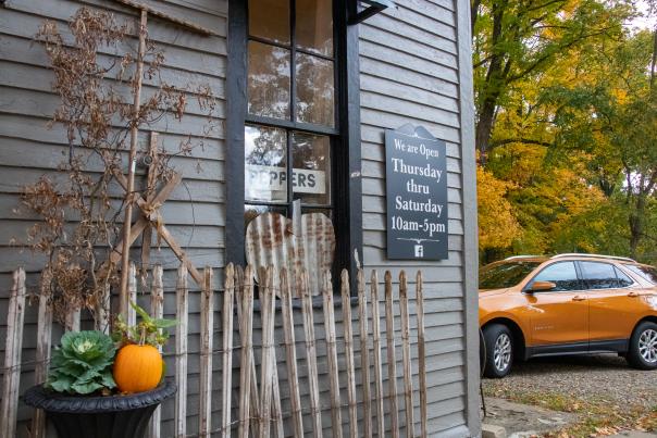 This antique store specializes in architectural items and quirky finds. The building is an antique in itself, an old schoolhouse that was built in 1859. It's a Michigan historical site.