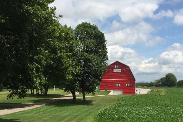 red barn