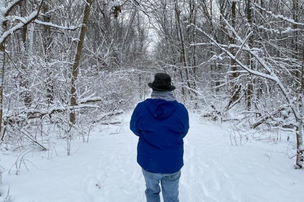 Ott-Biological-Preserve in Winter
