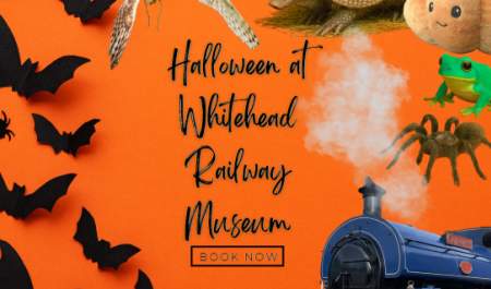 Pumpkins, Paws & Claws – A Spooktacular Halloween at Whitehead Railway Museum