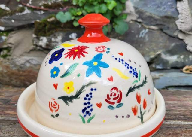 Paint Your Perfect Butter Dish
